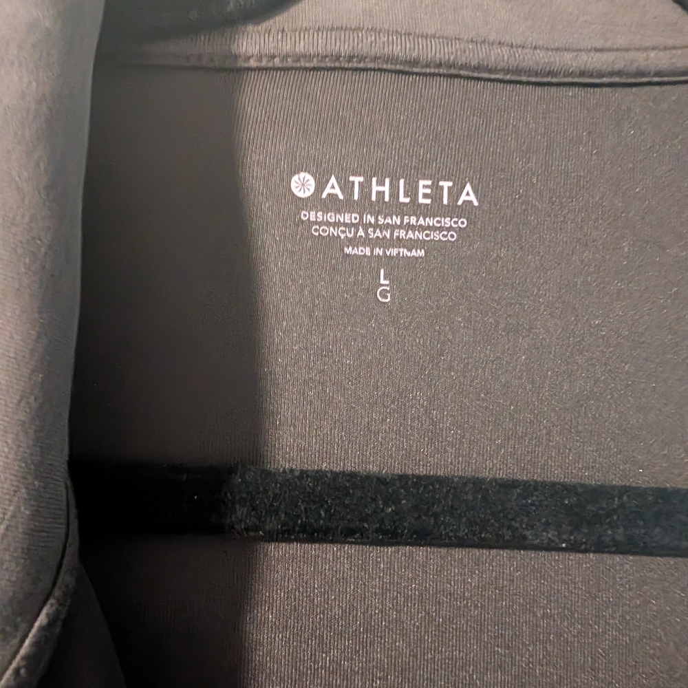 Athleta Brown Seaside Quarter-Zip Pullover - image 2